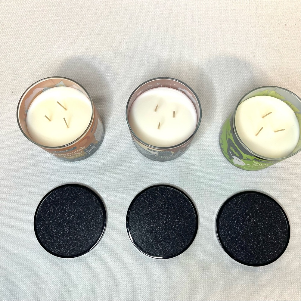Tuscany 3-Wick Soy and Essential Oils Scented Candles with Halloween Theme - New - Picture 4 of 7